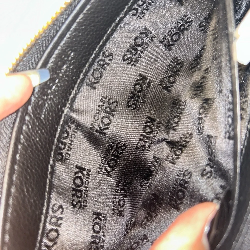 Michael Kors‎ Black Long Zippy Wallet